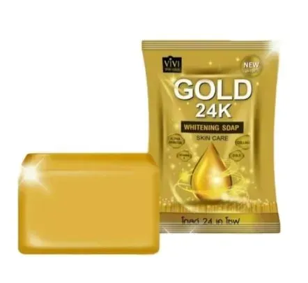 Gold 24k Whitening soap