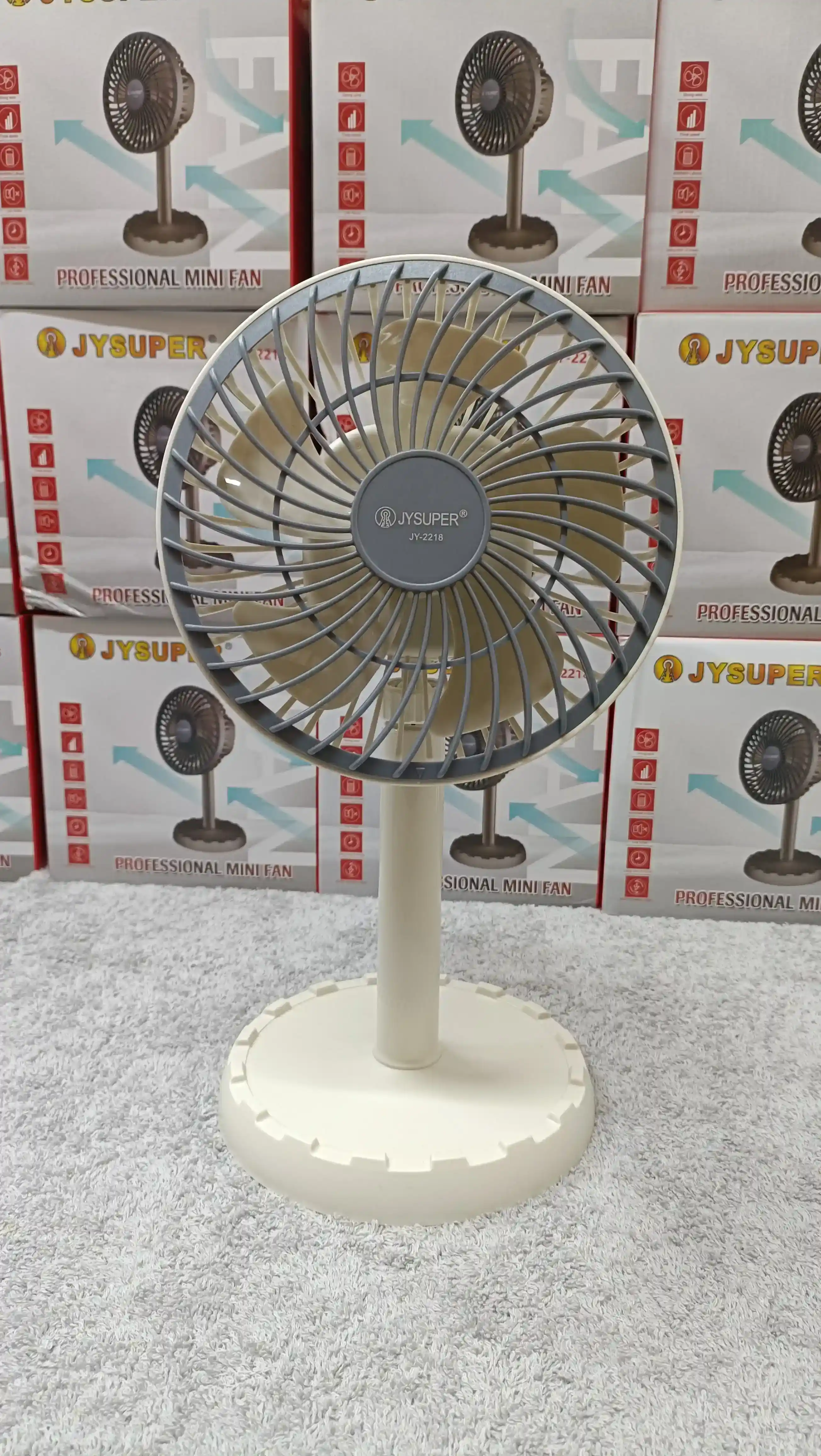 𝗝𝗬𝗦𝗨𝗣𝗘𝗥 JY-2218 𝗥𝗲𝗰𝗵𝗮𝗿𝗴𝗲𝗮𝗯𝗹𝗲 𝗙𝗮𝗻